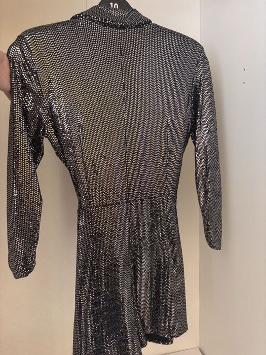 Официален сребрист гащеризон ZARA