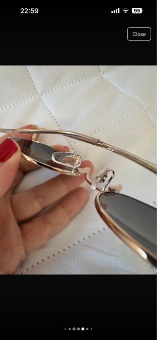 Ray Ban round metal green