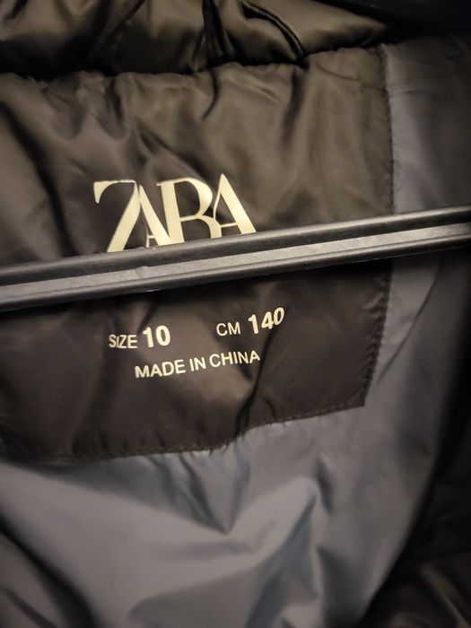 Зимняя куртка Zara 140 см