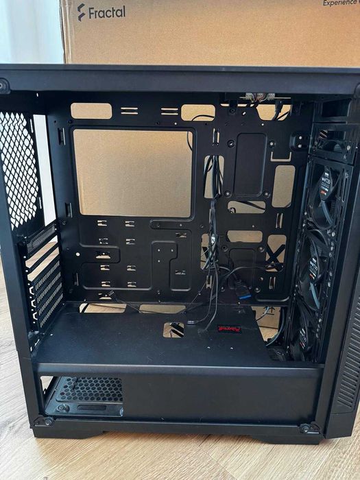 Carcasa PC DeepCool Matrexx 55 V3 + 3 Ventilatoare Be Quiet - 120mm Mid Tower ATX 440x210x480mm