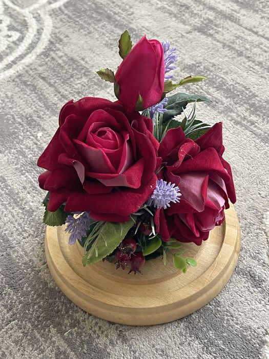 Цветок в колбе ( искусственный)