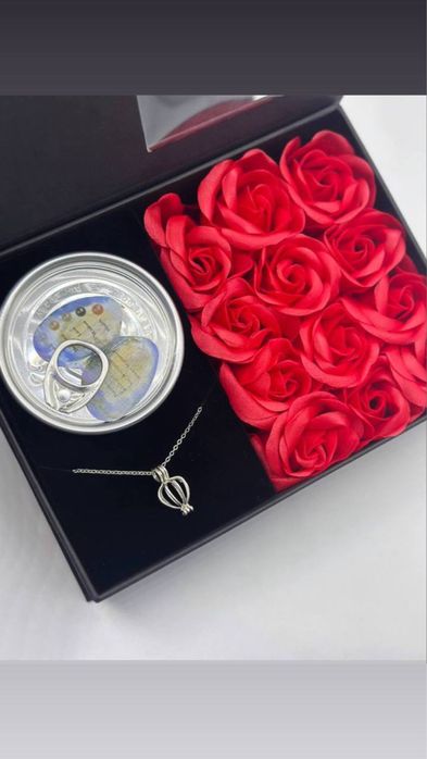 Цепь с жемчуг титан