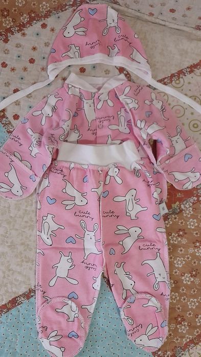 Продам вещи на девочку, новорожденную