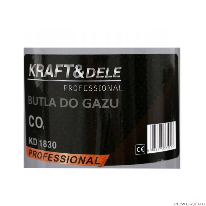 Butelie Co2, goala pentru sudura, capacitate 8 litri, Kraft