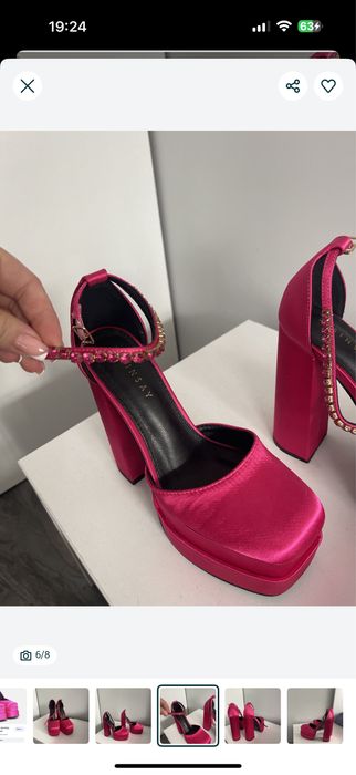 Обувки на ток тип версаче