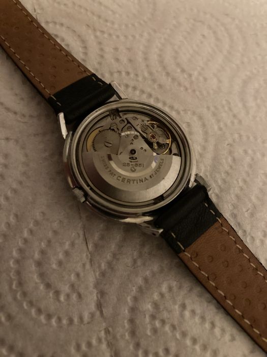 Vintage Certina Blue Ribbon Automatic Часовник