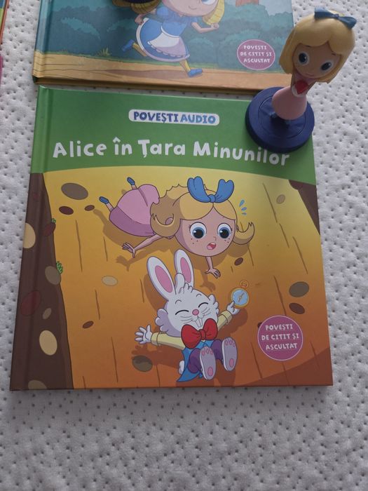 Alice in tara minunilor-carte+figurina