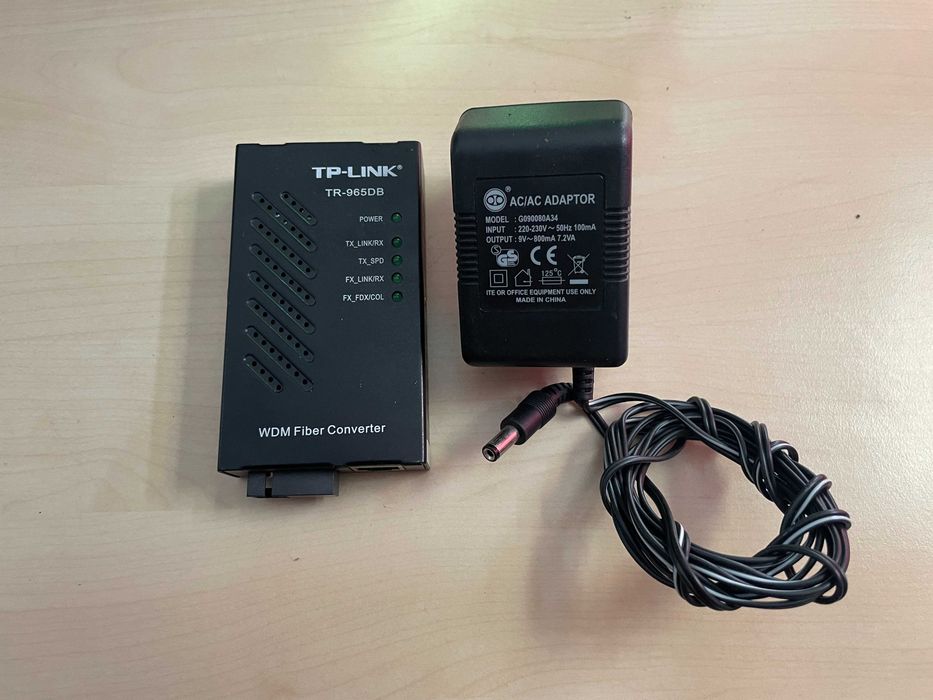 Media convertor fibra optica