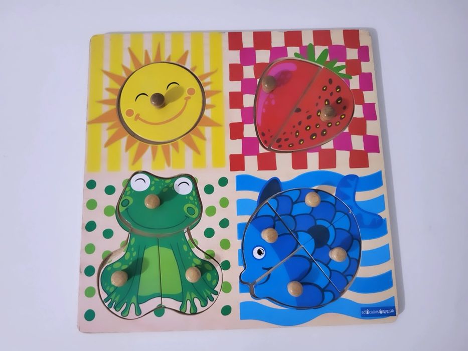 Деревянный развивающие игры для детей  6игр