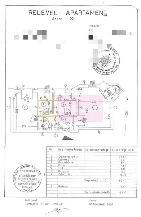 Apartament 2 camere Izvor- Libertatii. - Vedere 4
