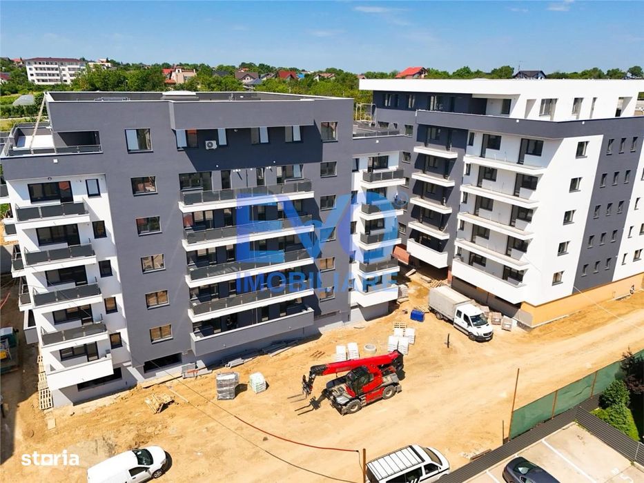 Apartament cu 2 camere, bloc nou, 57,44 mp, decomandat, zona Galata