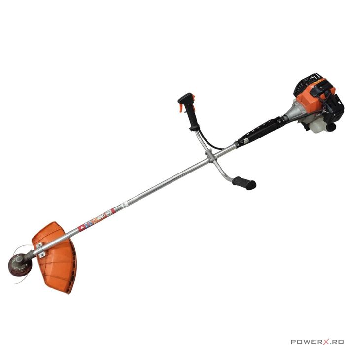 Motocoasa, motocositoare pe benzina pentru tuns iarba, motor in 2