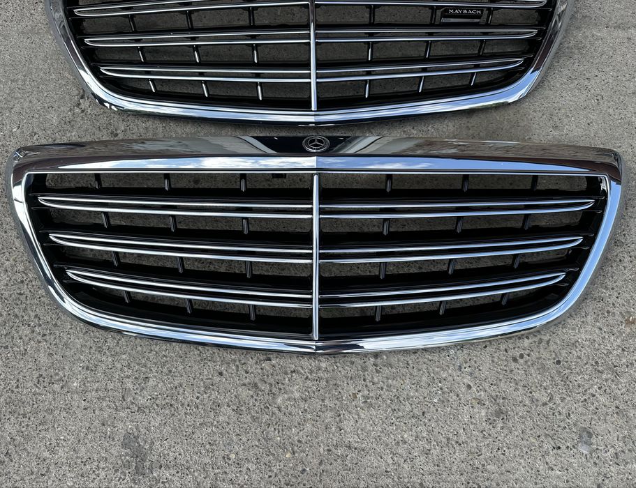 Grila frontala / Grila bara fata Mercedes / Maybach S W222 2013-2020