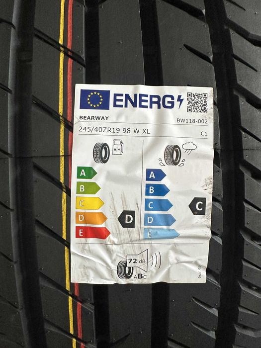 Летен Спорт Пакет Bearway 245/40R19 265/35R19  2454019  2653519