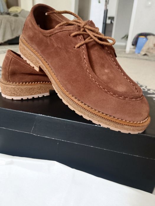 Туфли мужские замша.