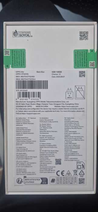 Продавам OPPO A5x чисто нов неразпечатан с гаранция.
