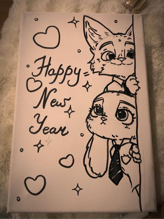 ХОЛСТ-РАСКРАСКА для ваших детей!