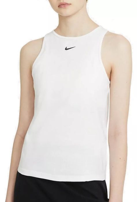 Nike Sportswear Tank Top оригинален потник S Найк памук спорт бяла потник тренировки фитнес