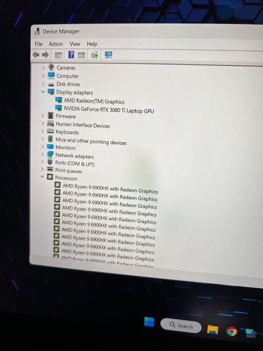 Laptop Gaming Razer 3080ti