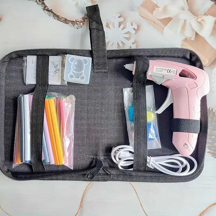 Безжичен Поялник за силикон Пистолет за топъл силикон USB зареждане