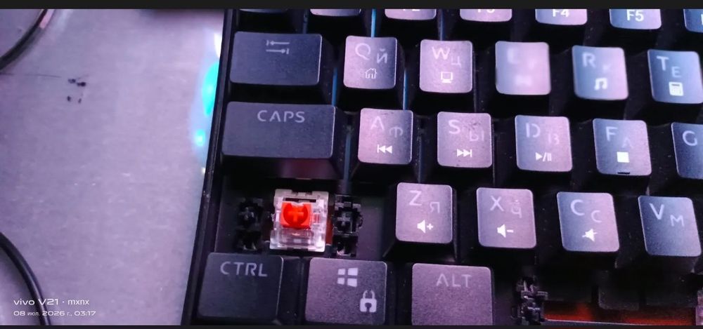 Механическая клавиатура Avt Gaming (Red Switches,]