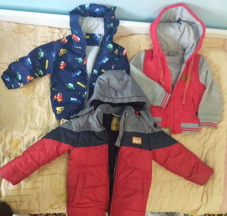 Куртки на мальчика