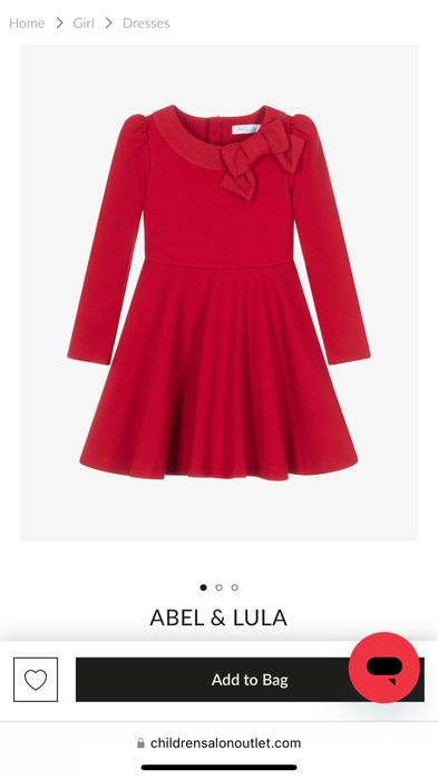 Червена рокля Abel & Lula