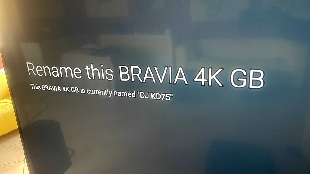 TV Sony Bravia KD - 75XE8596, diagonala 189 m