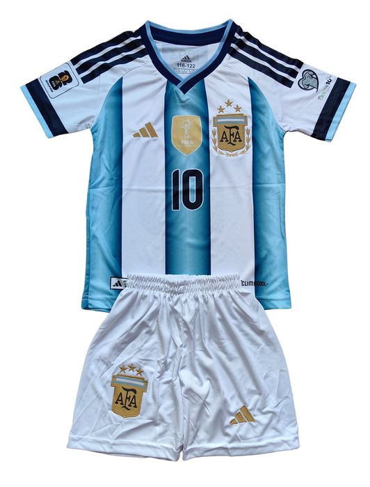 Детски футболен екип Аржентина Меси комплект Argentina тениска Messi