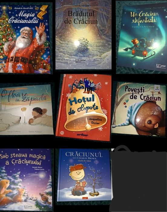 Lot 8 carti de Craciun