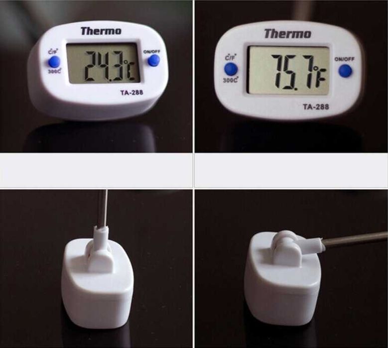 Термометр цифровой, кулинарный с щупом.