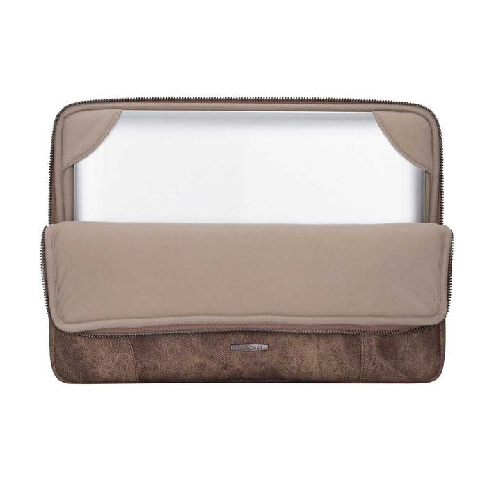 ^ Рассрочка на сумку  RIVACASE 8904 beige Laptop sleeve 14" / 12