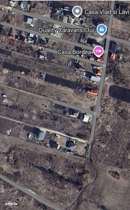 Teren 493 mp cu acces la rețelele de utilități