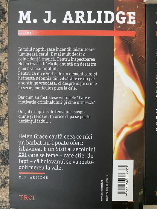 Set 9 carti din seria Helen Grace, M. J. Arlidge