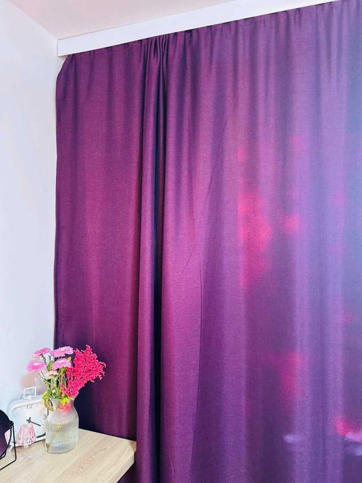 vand 2 draperii roz