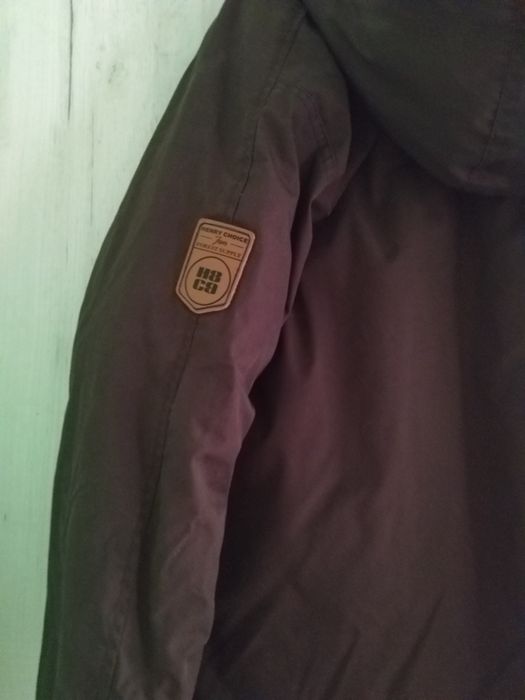 Мъжко зимно яке с качулка