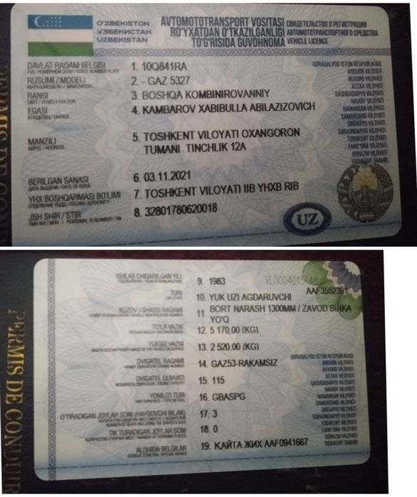 GAZ 53 Holati Yangiii