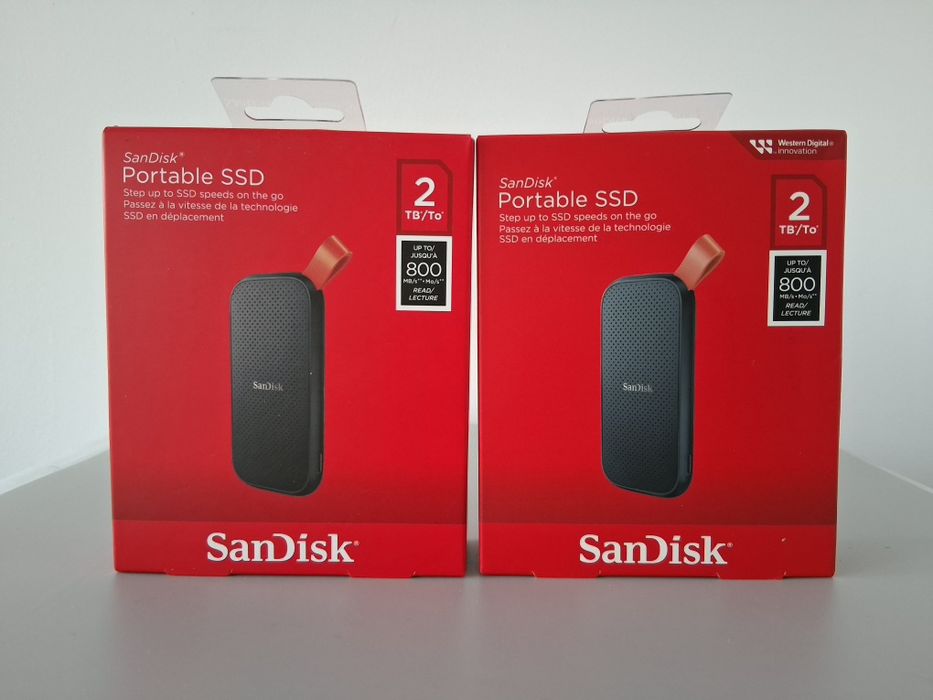 Nou,sigilat,original Ssd portabil extern Sandisk Portable 2TB