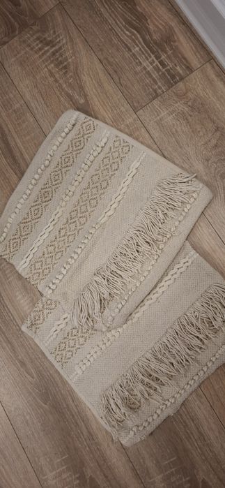 Fete de pernă de bumbac cu in