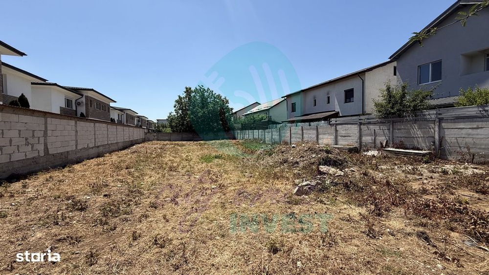 Teren cu utilități,  zonă în dezvoltare – Popești