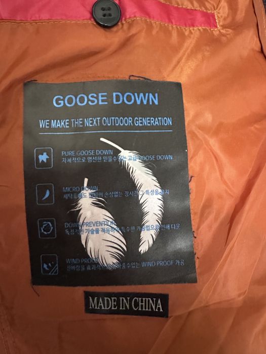 Куртка пуховая.