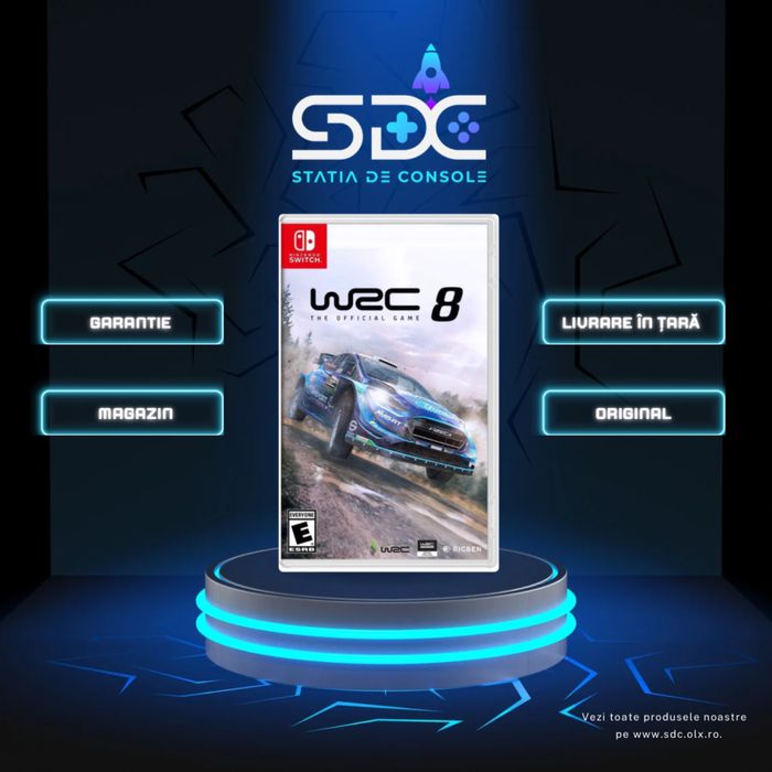 WRC 8 The Official Game Nintendo Switch |SDC