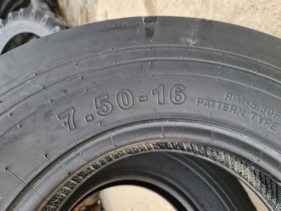 Cauciucuri noi Deutz 7.50-16 PANTHER 12PR anvelope groase tractor FIAT