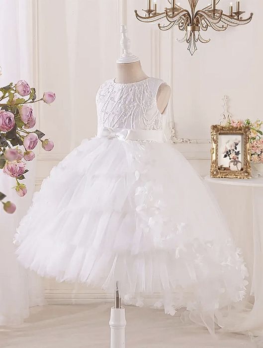 Белое платье для выпускных вечеров и свадеб ( есть варианты)