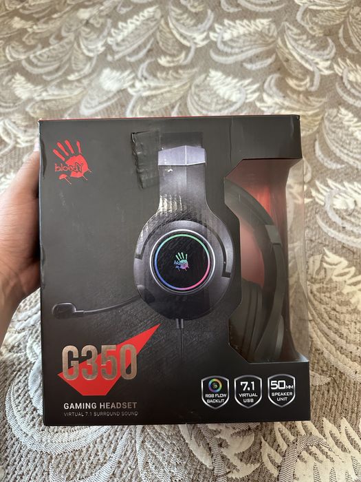 продам новые наушники A4Tech Bloody G350