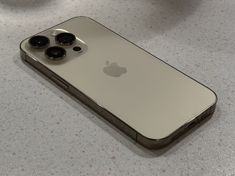 iPhone 14 Pro 256GB Gold – Отличен, 100% Батерия.