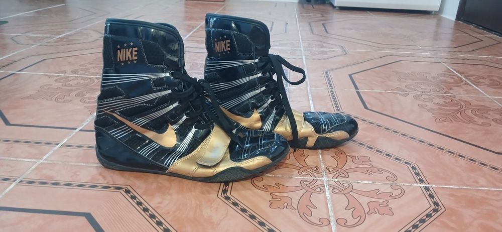 Боксерки Nike HyperKO 1 black-gild