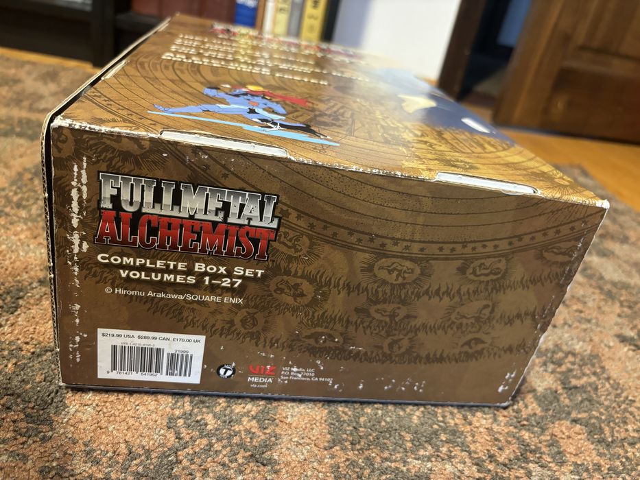 Manga Full Metal Alchemist box set