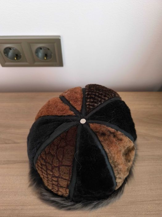 Дамска  зимна ШАПКА от естествена кожа