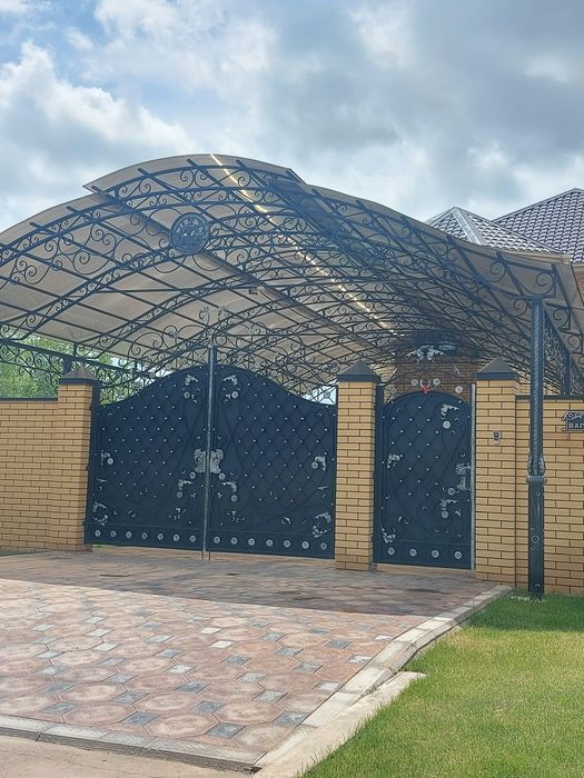 Автонавесы откатные ворота.